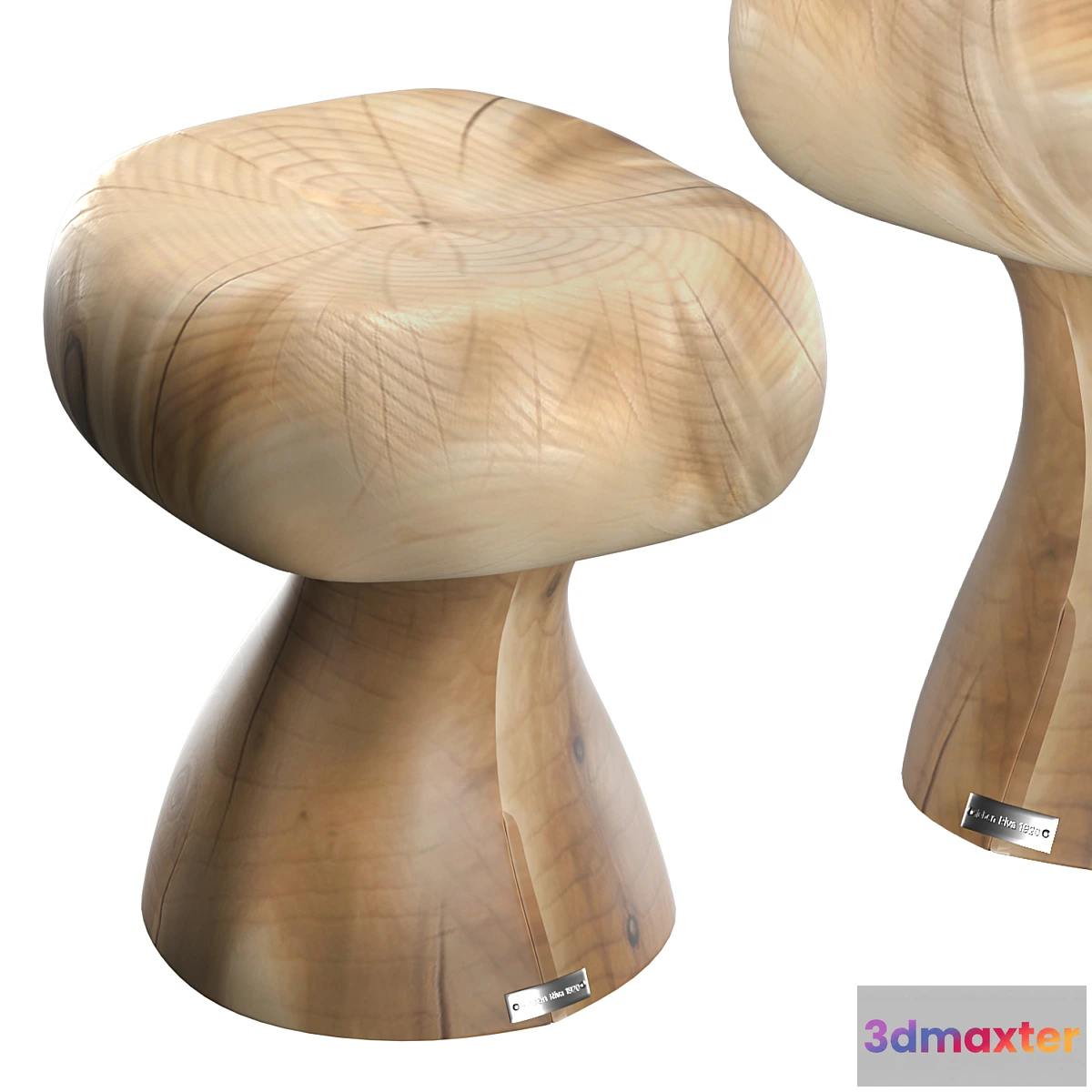 679804 - Sieben Riva 1920 Stool Contract Cedar - No.2