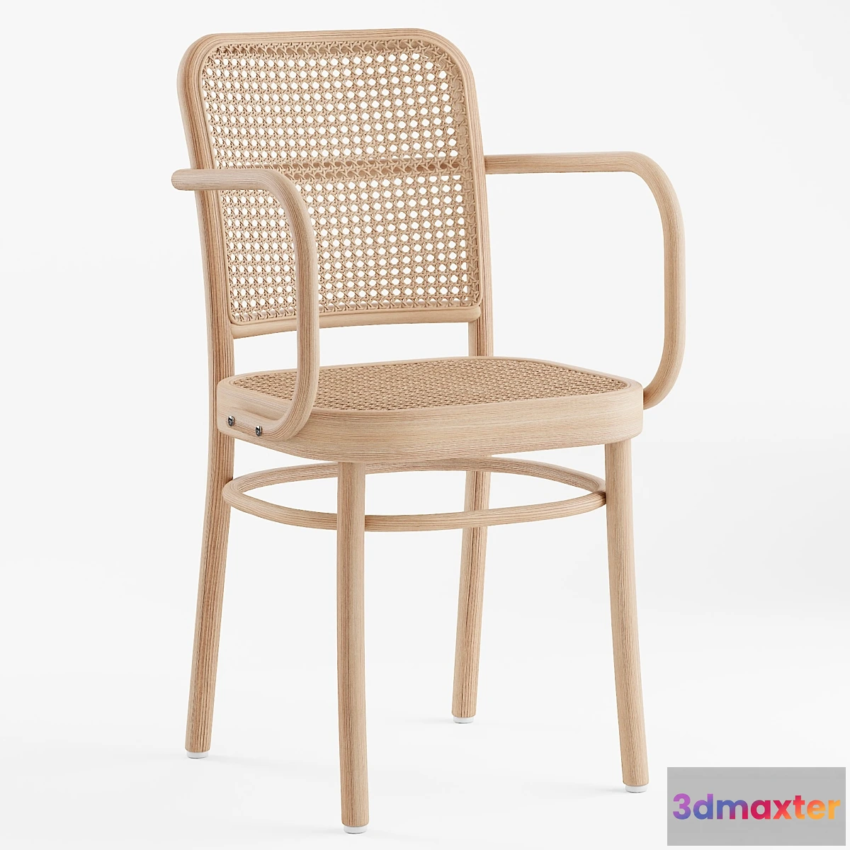 679902 - Natural beech armchair