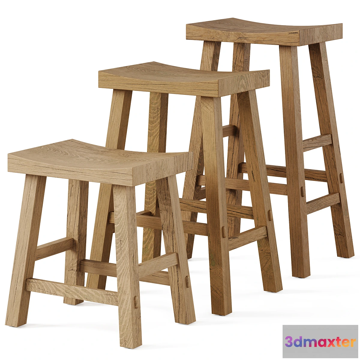 679950 - Bar stool Asayo by LA REDOUTE INTERIEURS