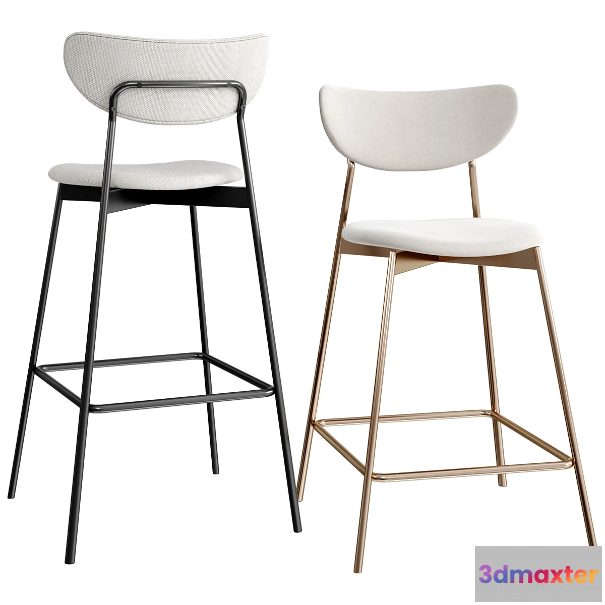 697550 - west elm Modern Petal Bar & Counter Stool