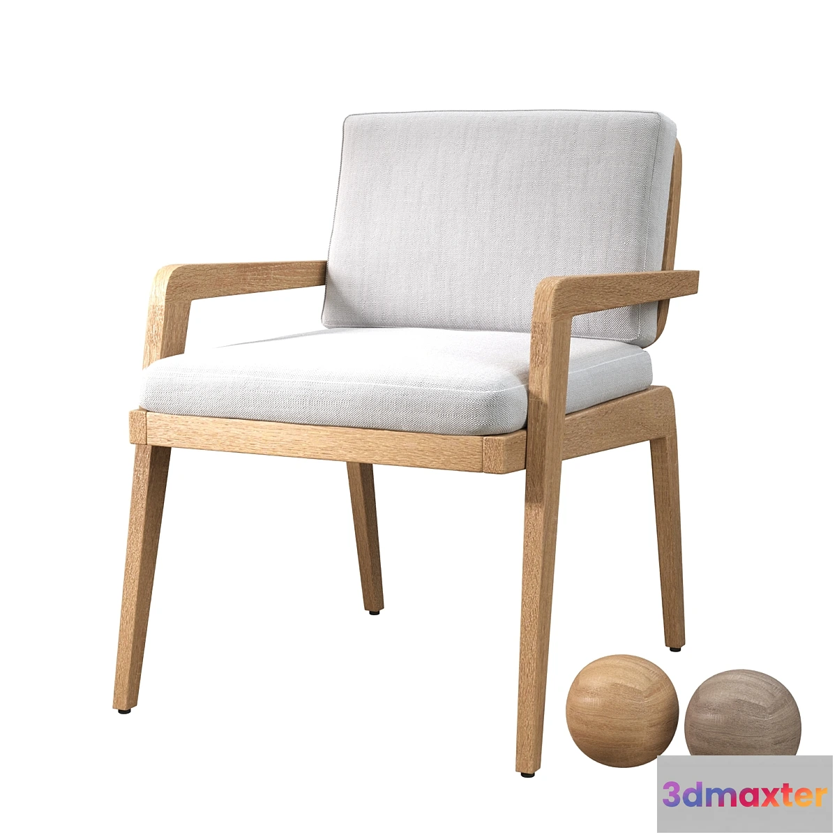 697672 - AVILA TEAK DINING ARMCHAIR