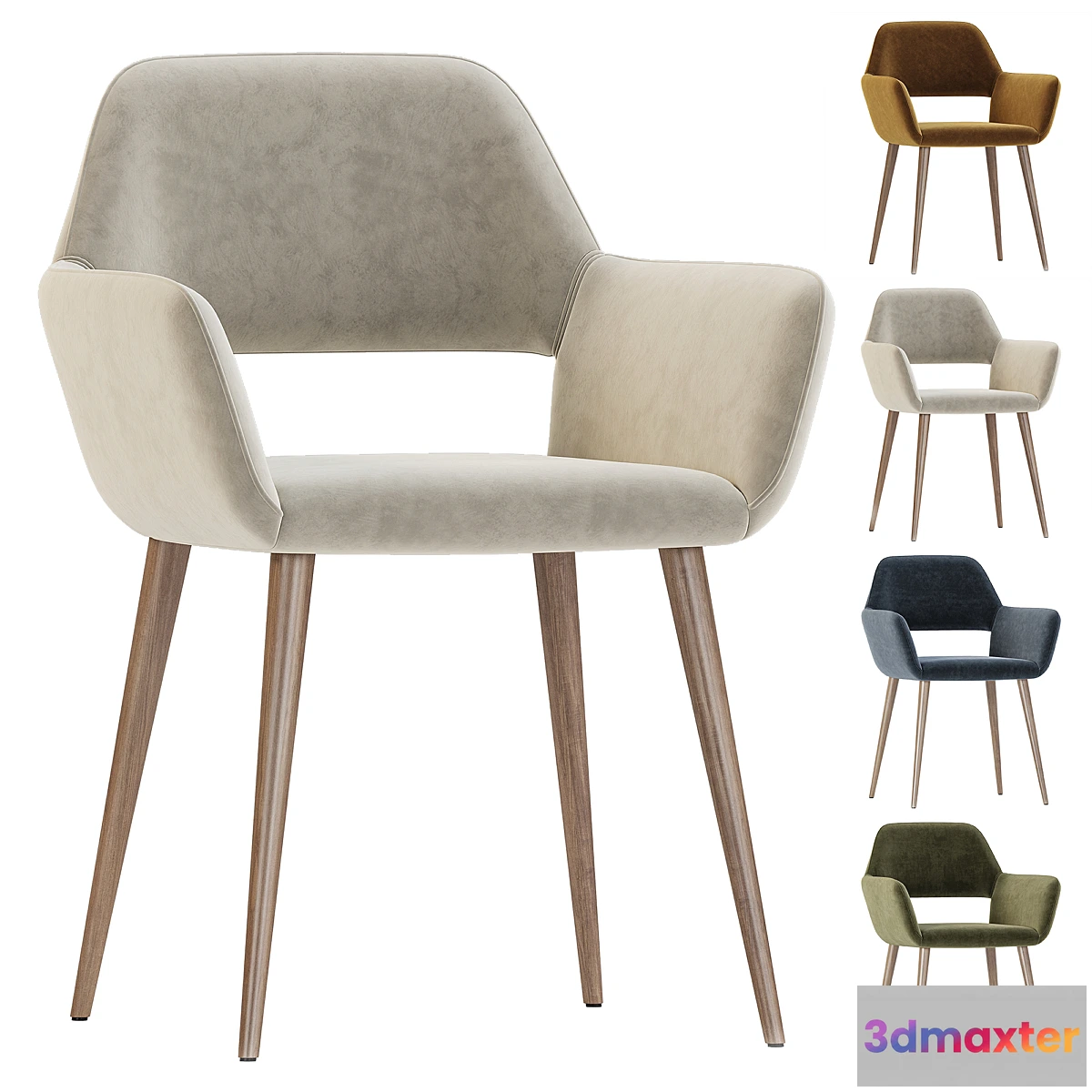 697848 - Chair Cromwell beige