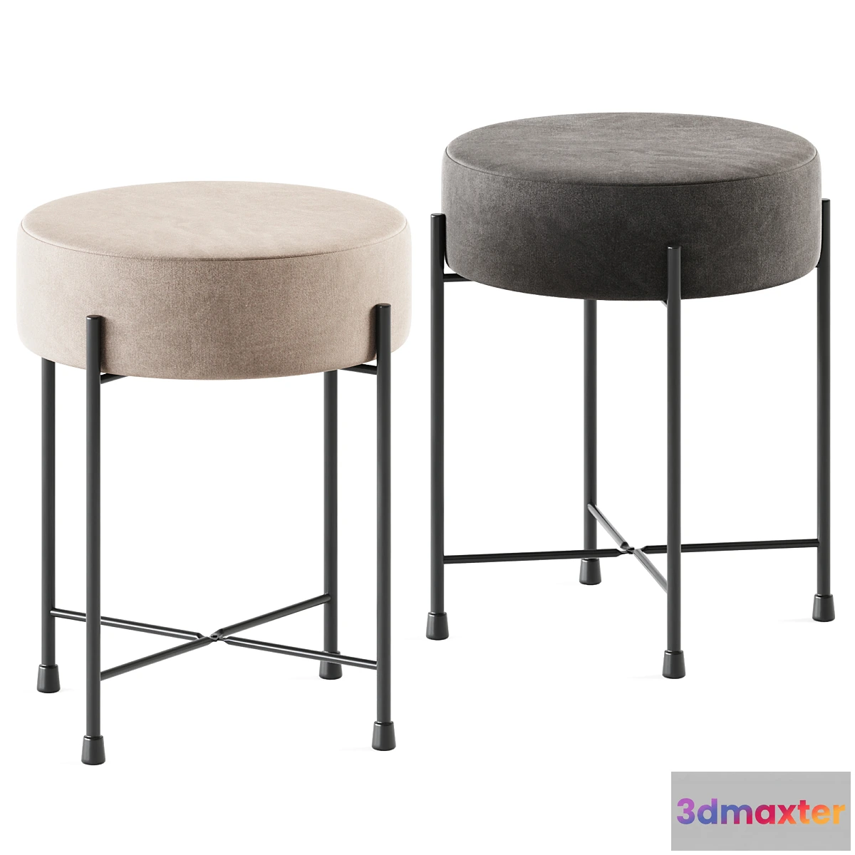 697878 - JYSK Stool Padborg _ Pouf
