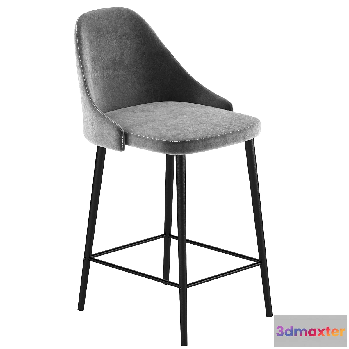 697978 - Semi-bar chair Jama