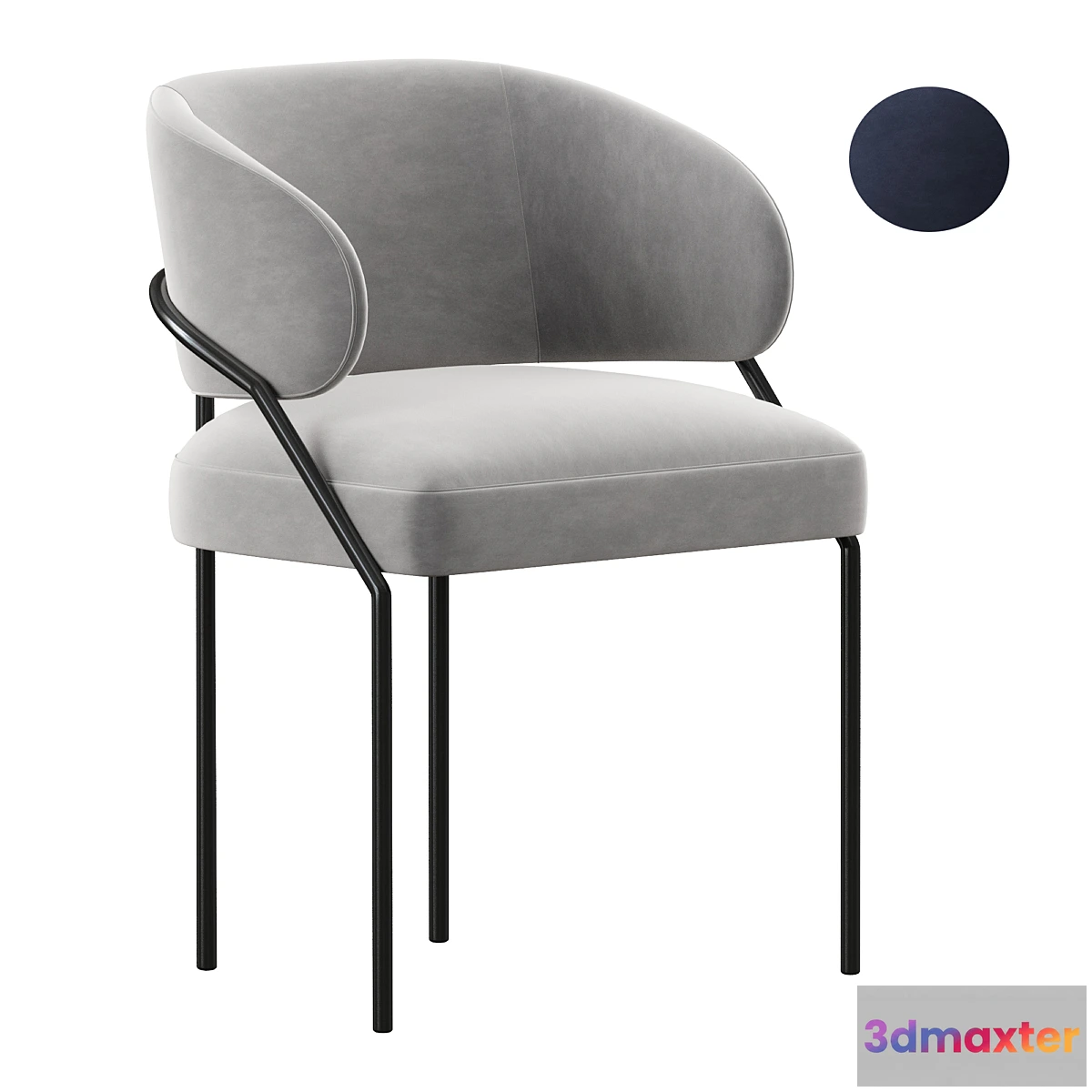 697980 - meridiani isetta dining chair