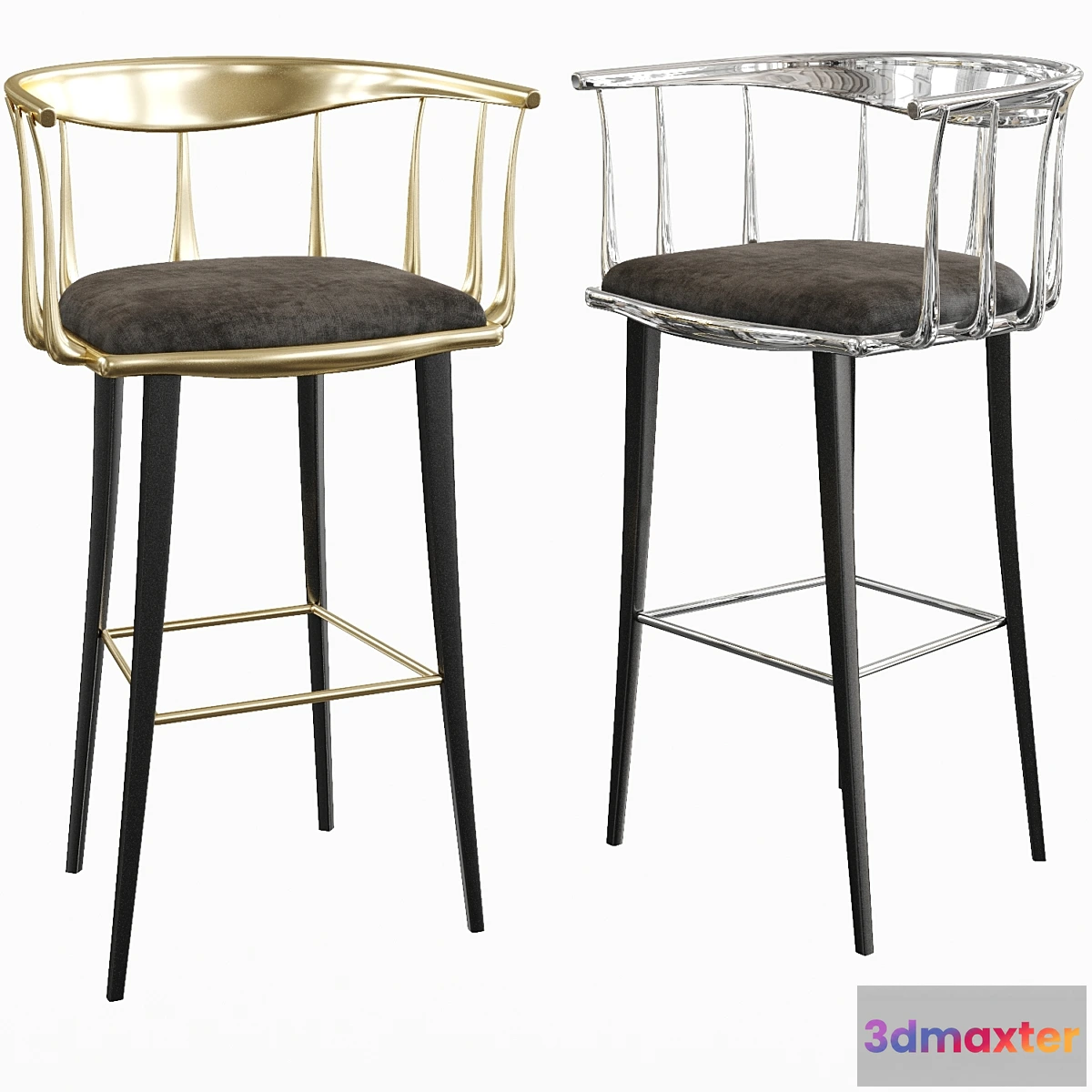 698434 - Boca Do Lobo No 11 Bar stool