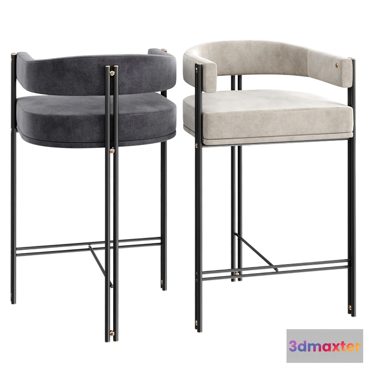 698448 - BAMBOO bar chair