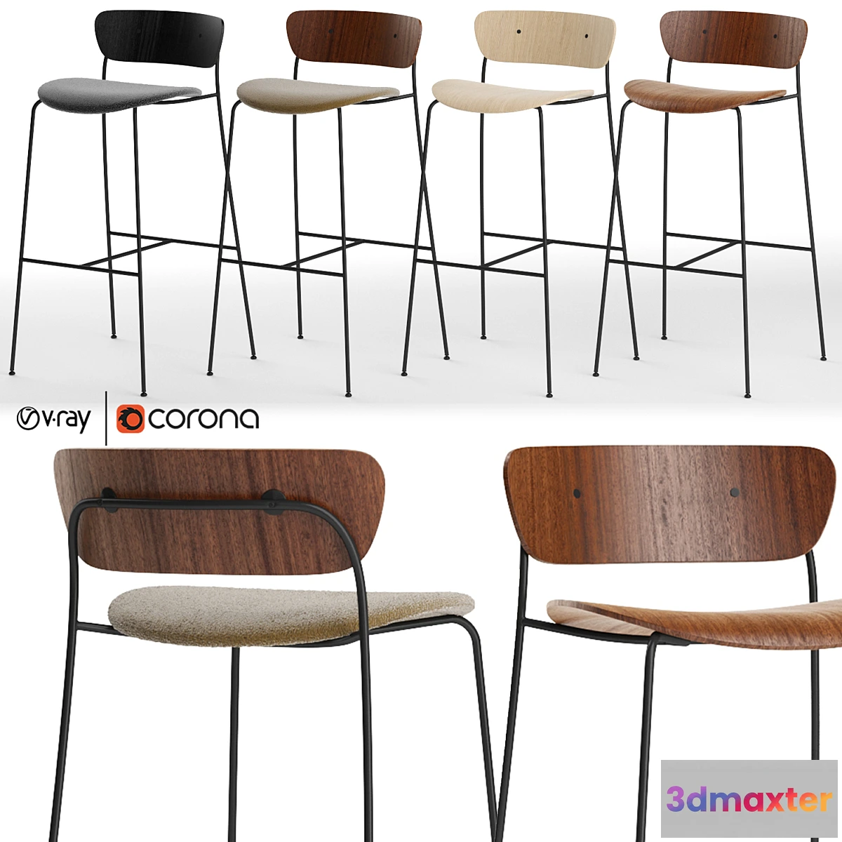 698456 - Pavilion AV7 AV9 bar stool