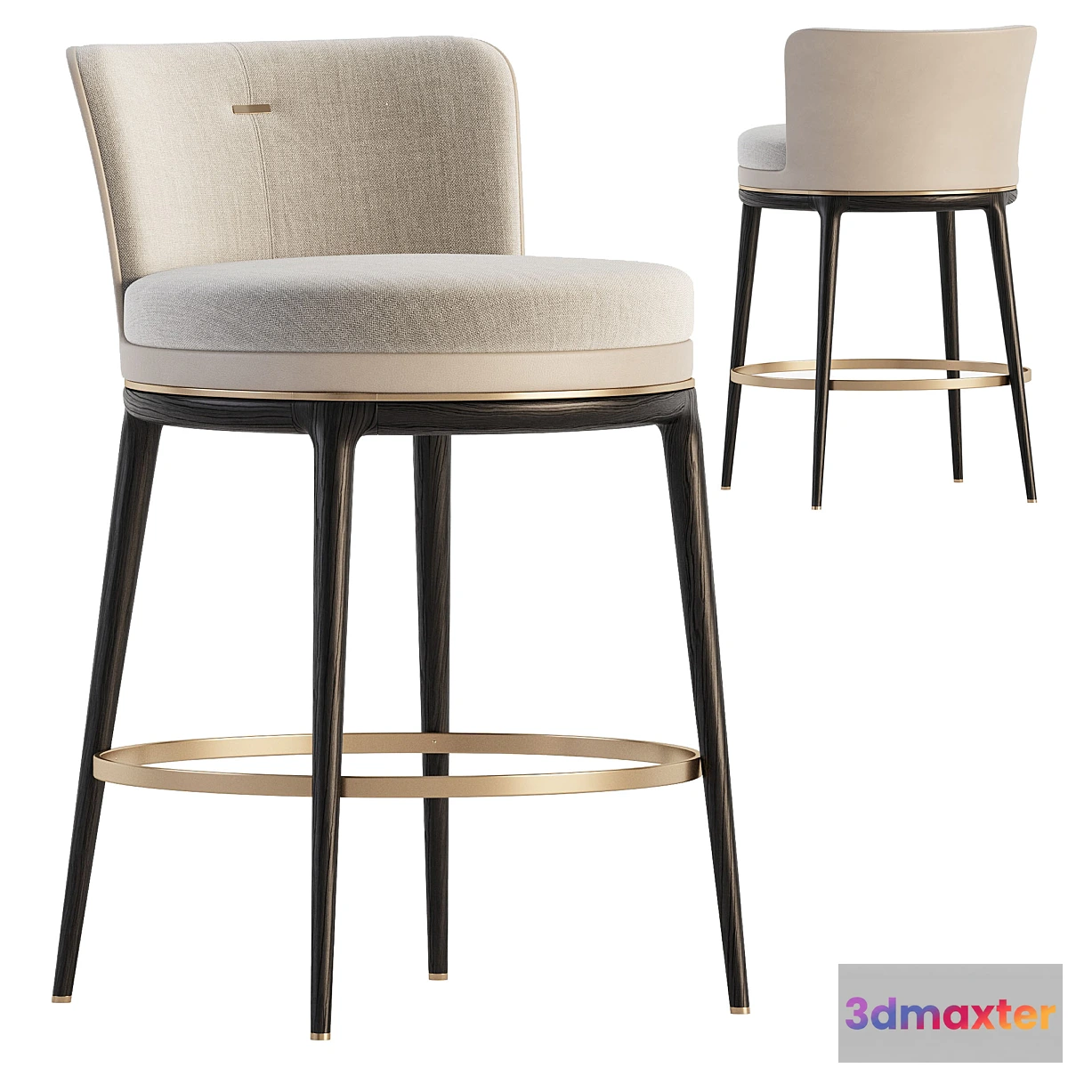 698774 - Hicks bar stool by ASTER