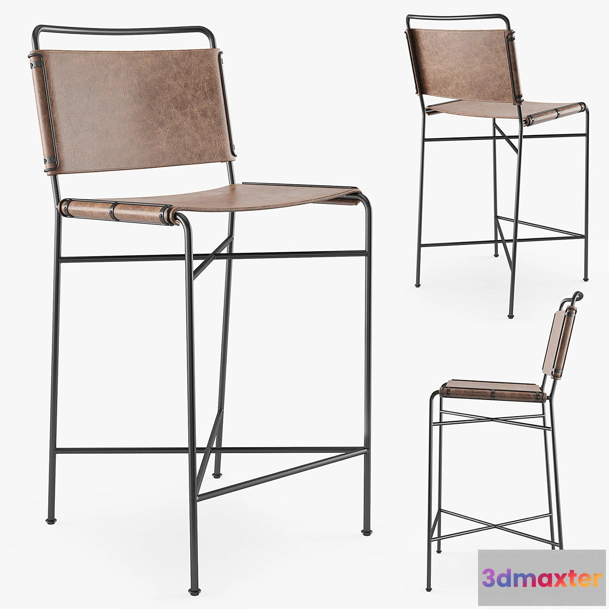 727210 - Four Hands WHARTON bar stool - No.2