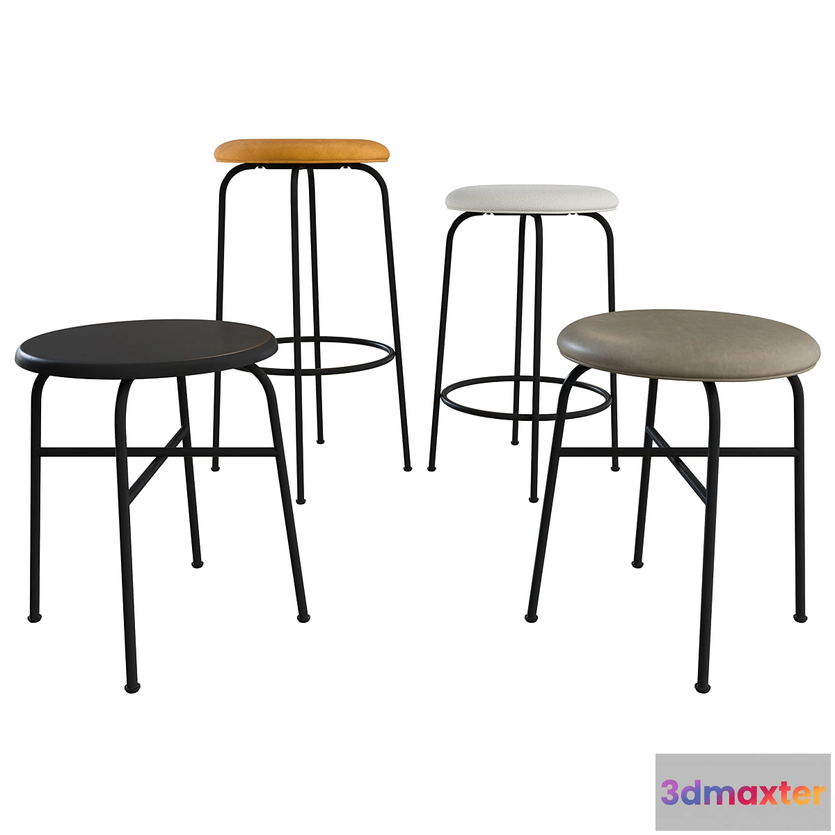 727406 - Afteroom Stool _ Counter _ Bar Stool by MENU - No.2
