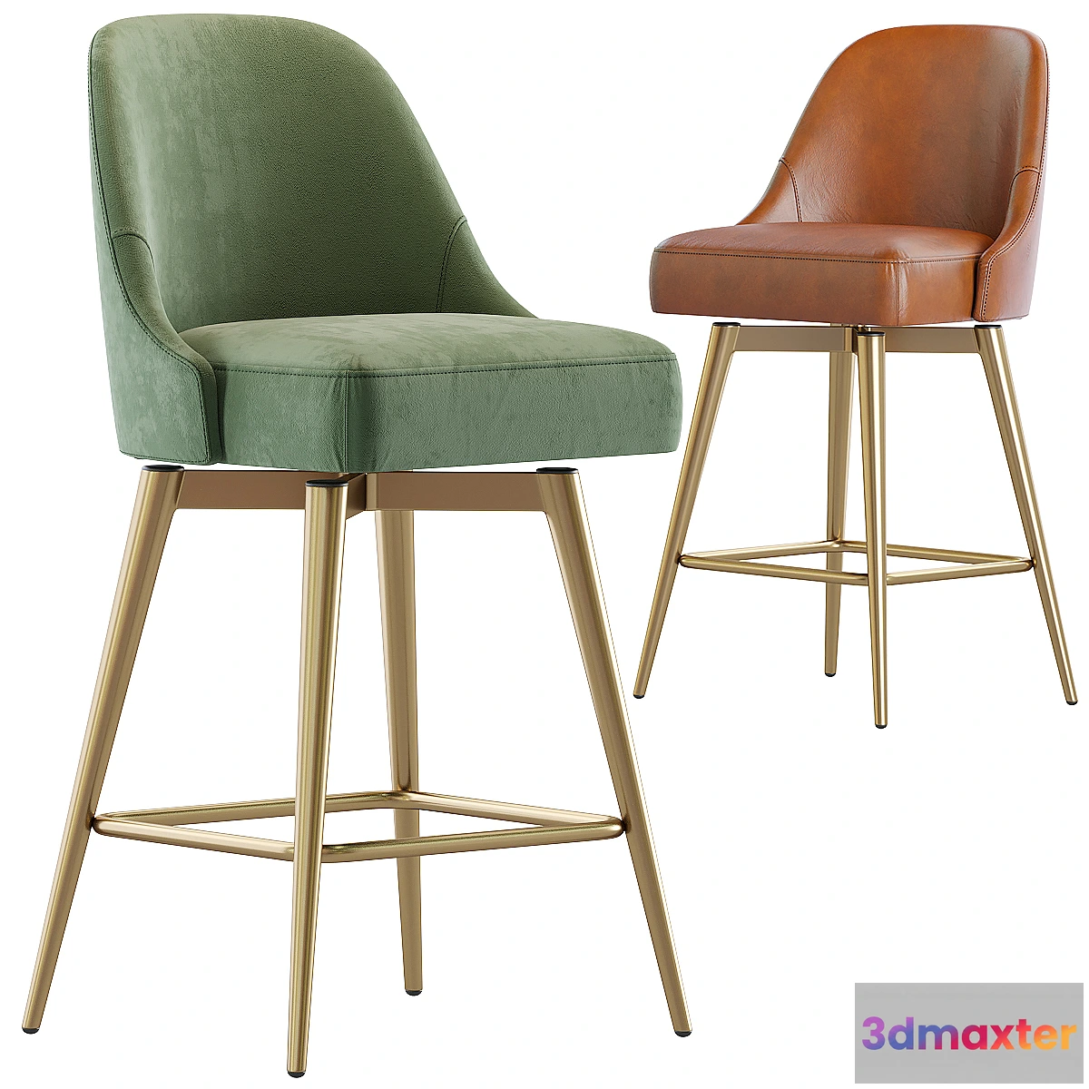 727412 - West Elm-Counter Stool - No.2