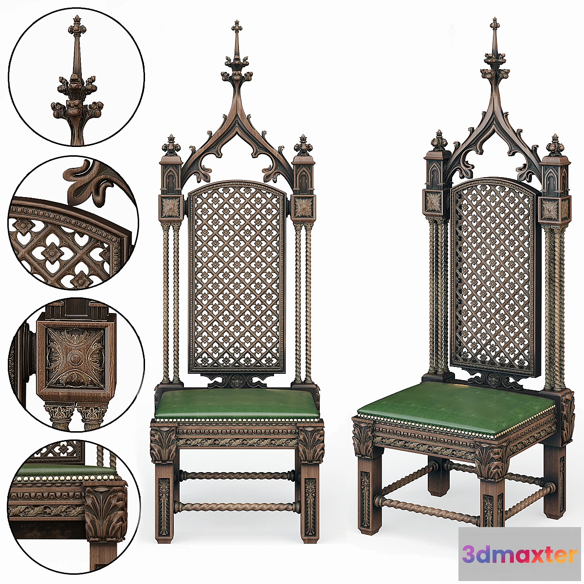 734513 - Gothic chair - No.2