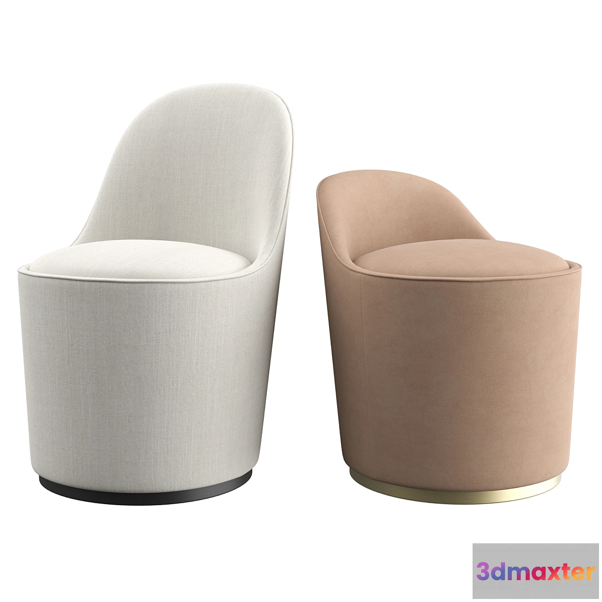 742683 - Tail Lounge High back + Low back by GUBI - No.2