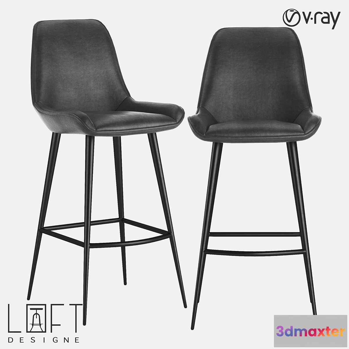 742825 - Bar stool LoftDesigne 4034 model - No.2