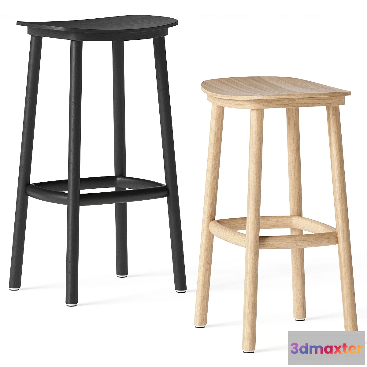 758563 - Cruso Paddle Bar Stools - No.2