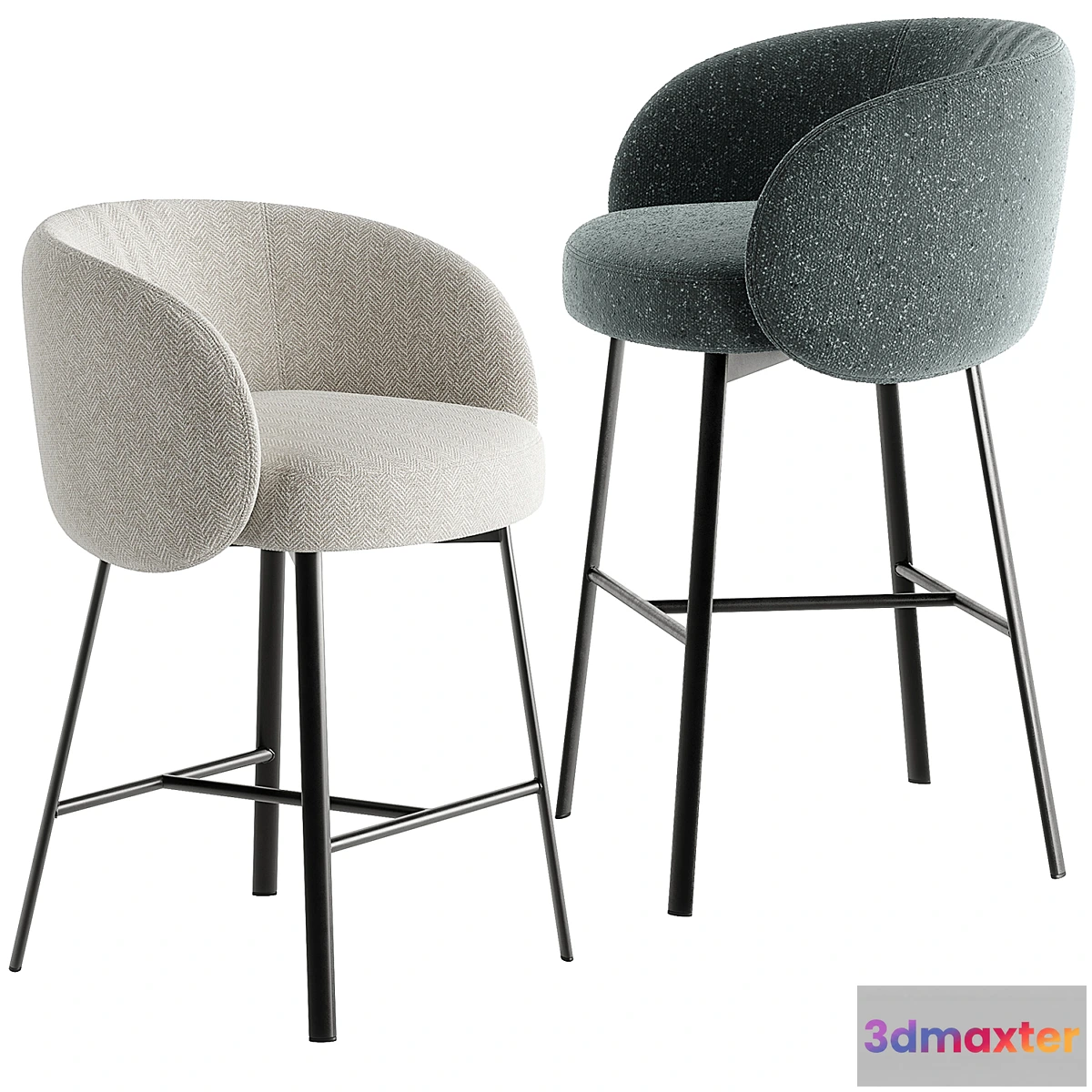 758623 - Hug barstools - No.2