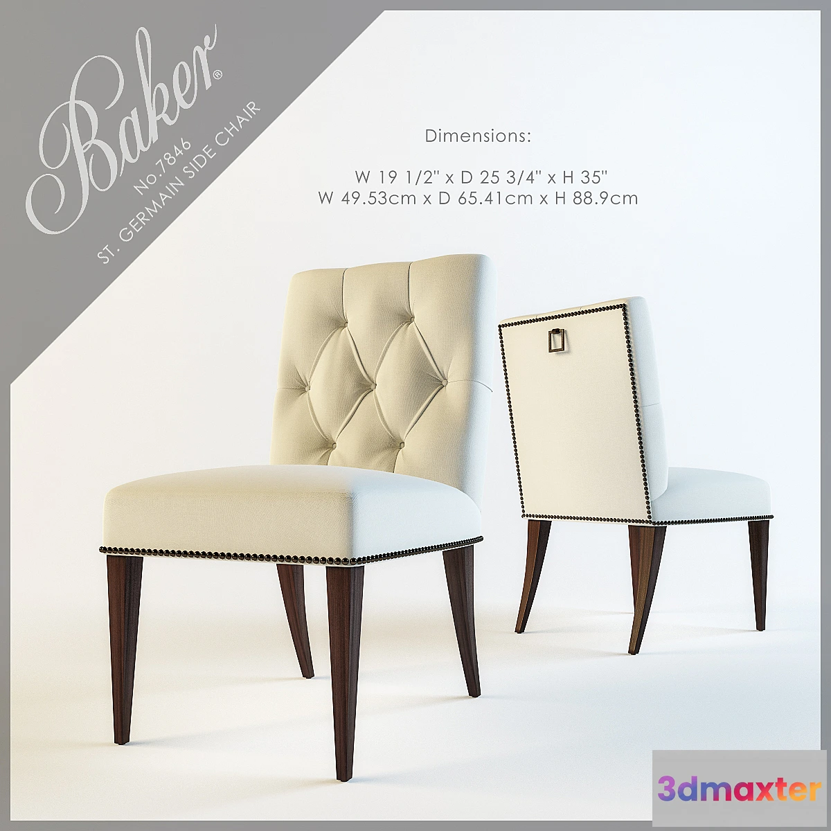 758661 - BAKER ST. GERMAIN SIDE CHAIR - No.2