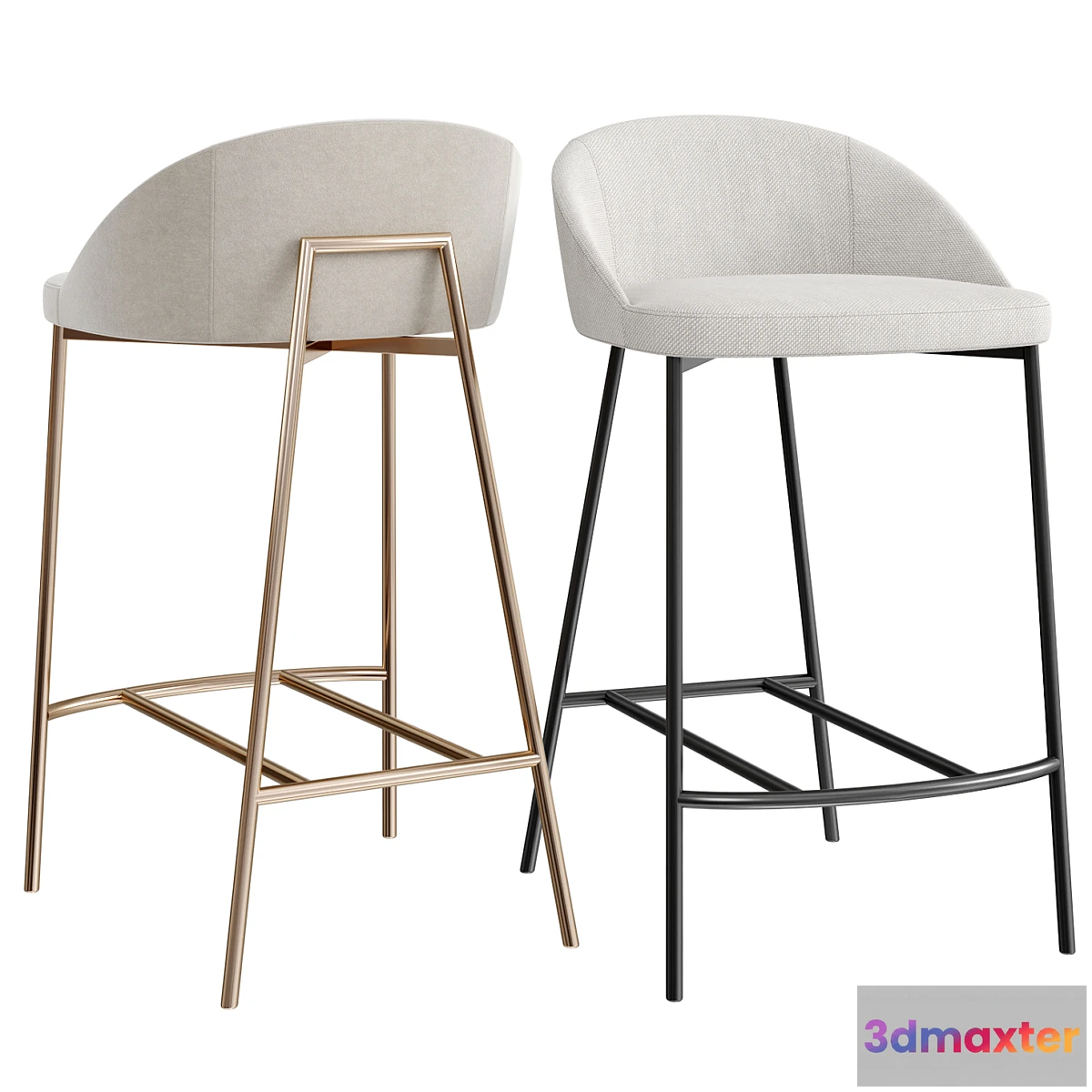 758741 - Soco Counter Stool Charcoal - No.2