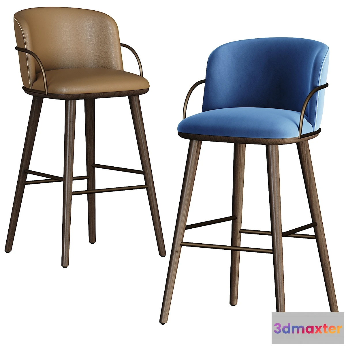 758835 - Arven Barstool by Parla - No.4