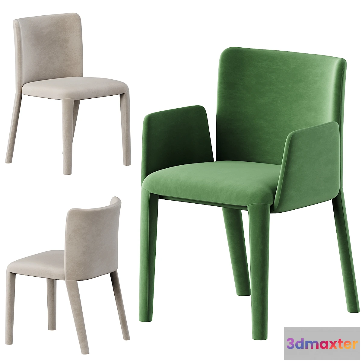 758871 - Potocco lars dining chair - No.2