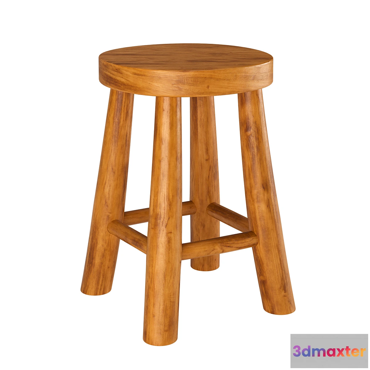 759165 - Zara Home Teak Stool - No.2
