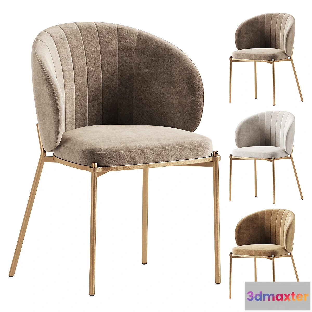 759289 - Shell Back Dining Chair - No.2