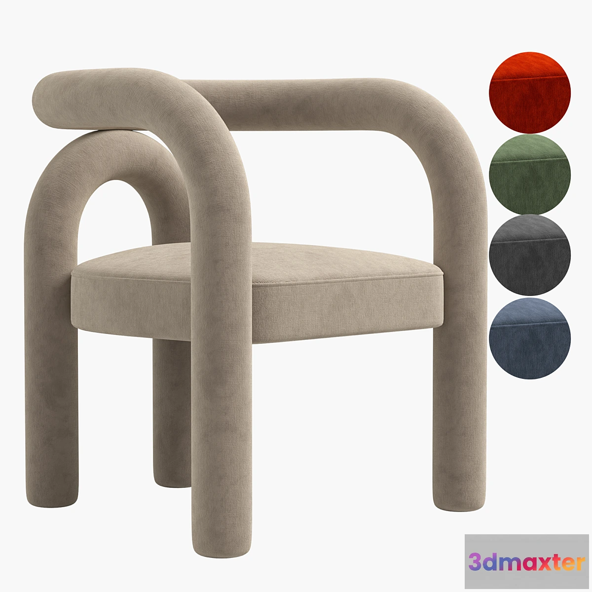 759323 - Modern Design Armless Open Back Dining Chairs - No.2