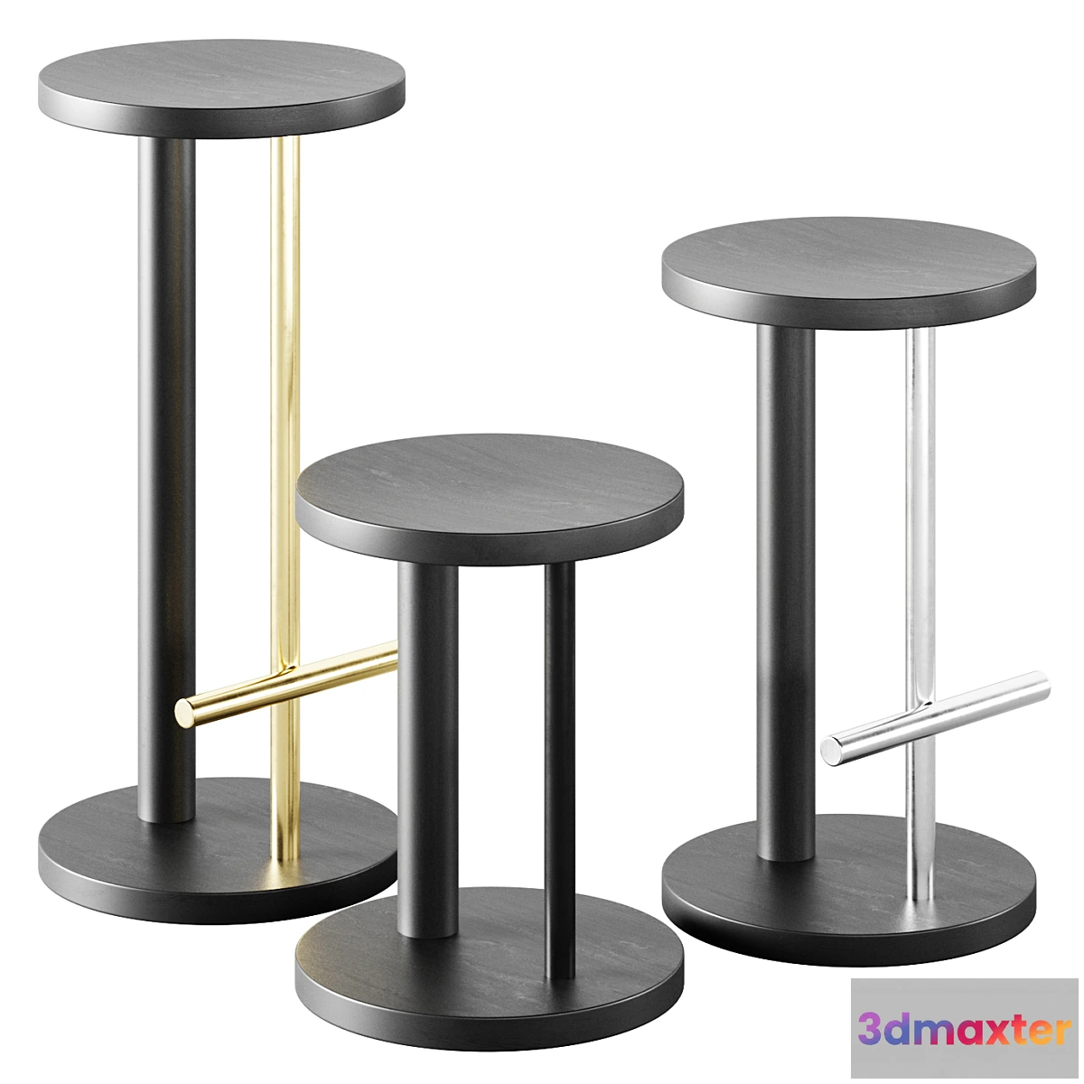 762261 - Spot Bar Stools by Herman Miller