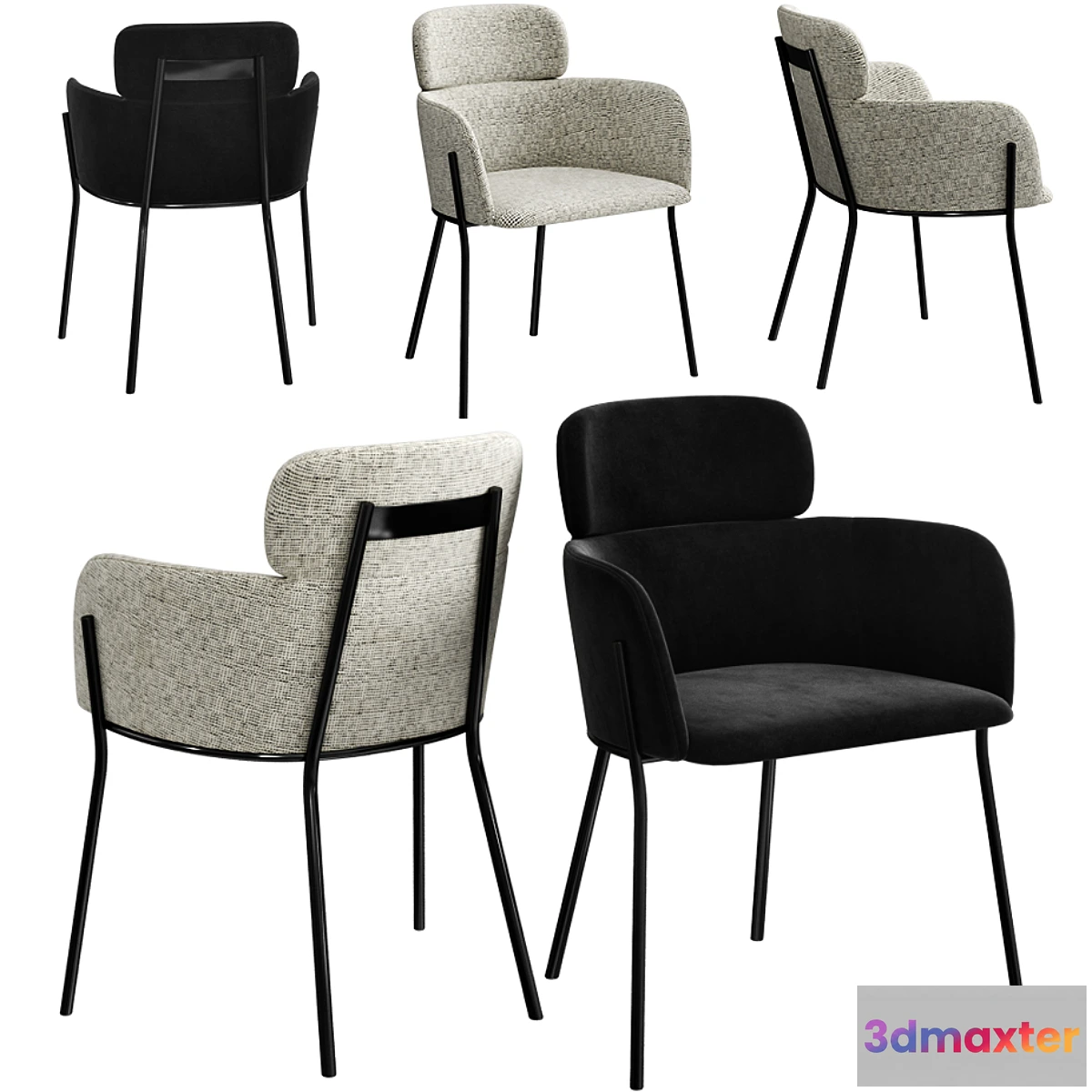 769943 - CB2 azalea chair