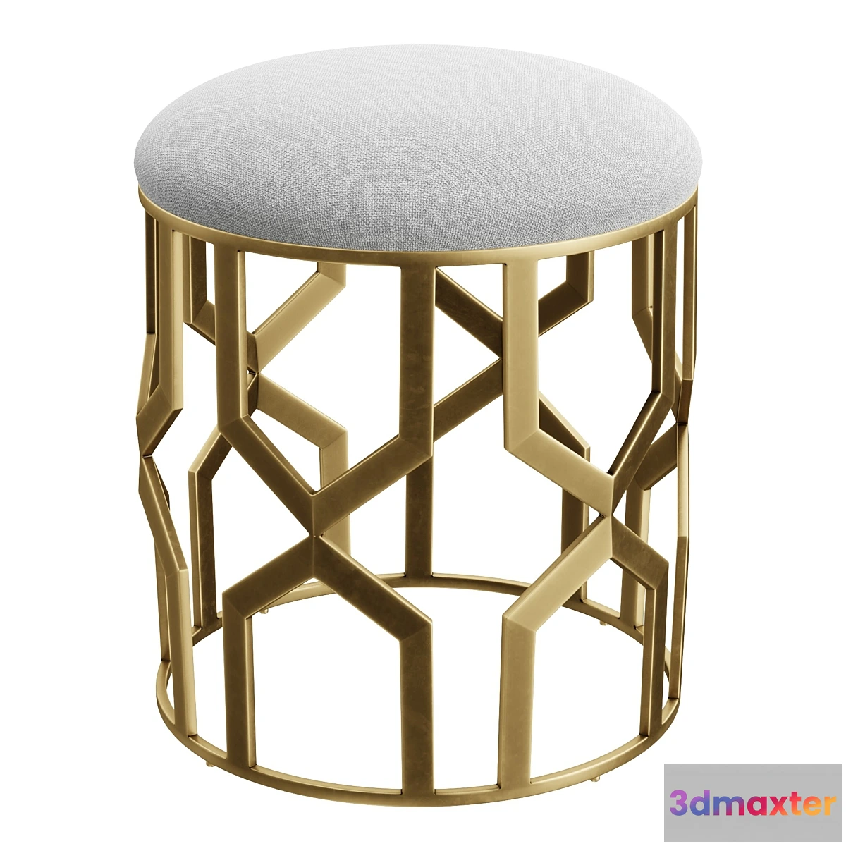 780541 - Trellis Accent Stool - No.3