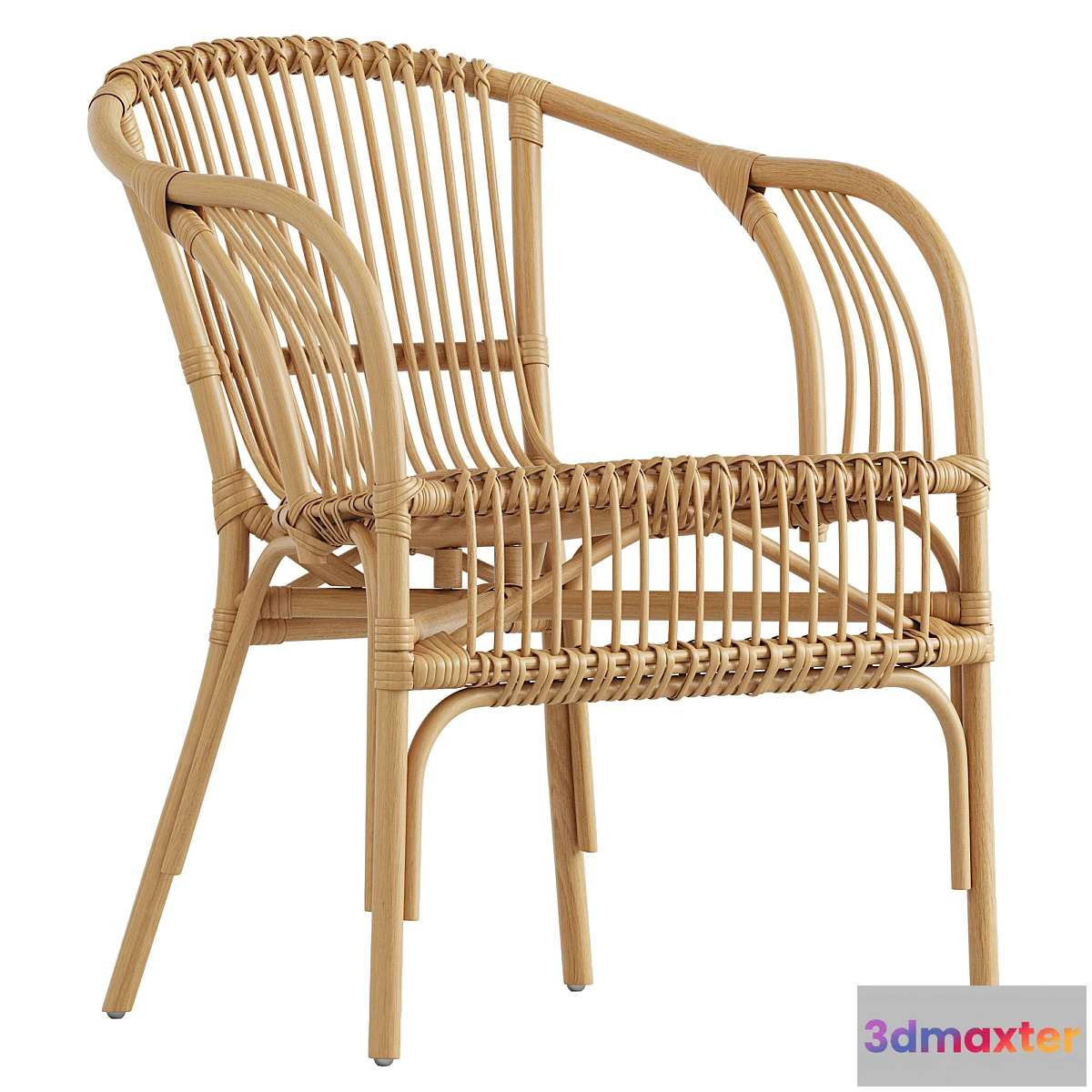 781343 - Paris Rattan Chair - No.2