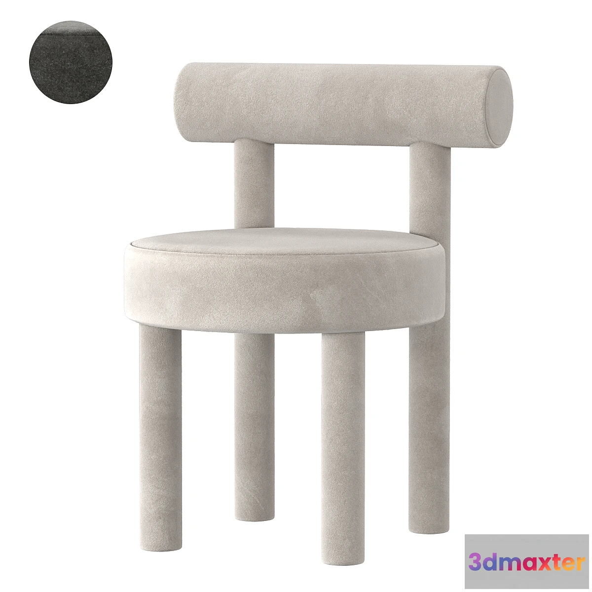 781375 - Gropius CS1 Dining Chair - Fully Upholstered NOOM - No.2