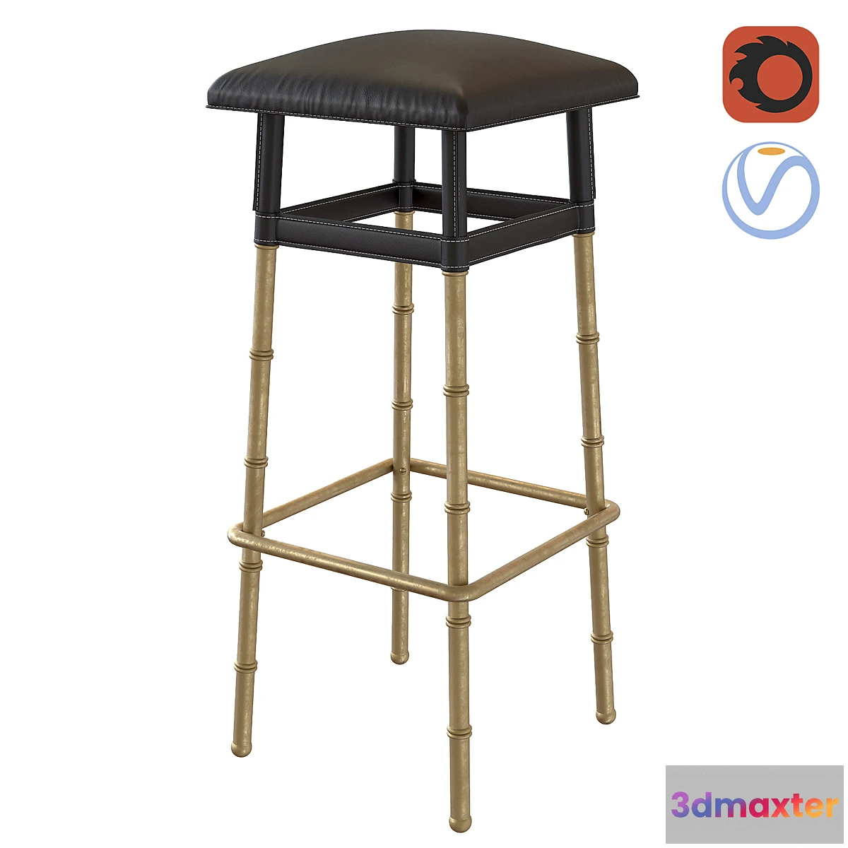 781425 - BAR STOOL PRINCESS Eichholtz - No.2