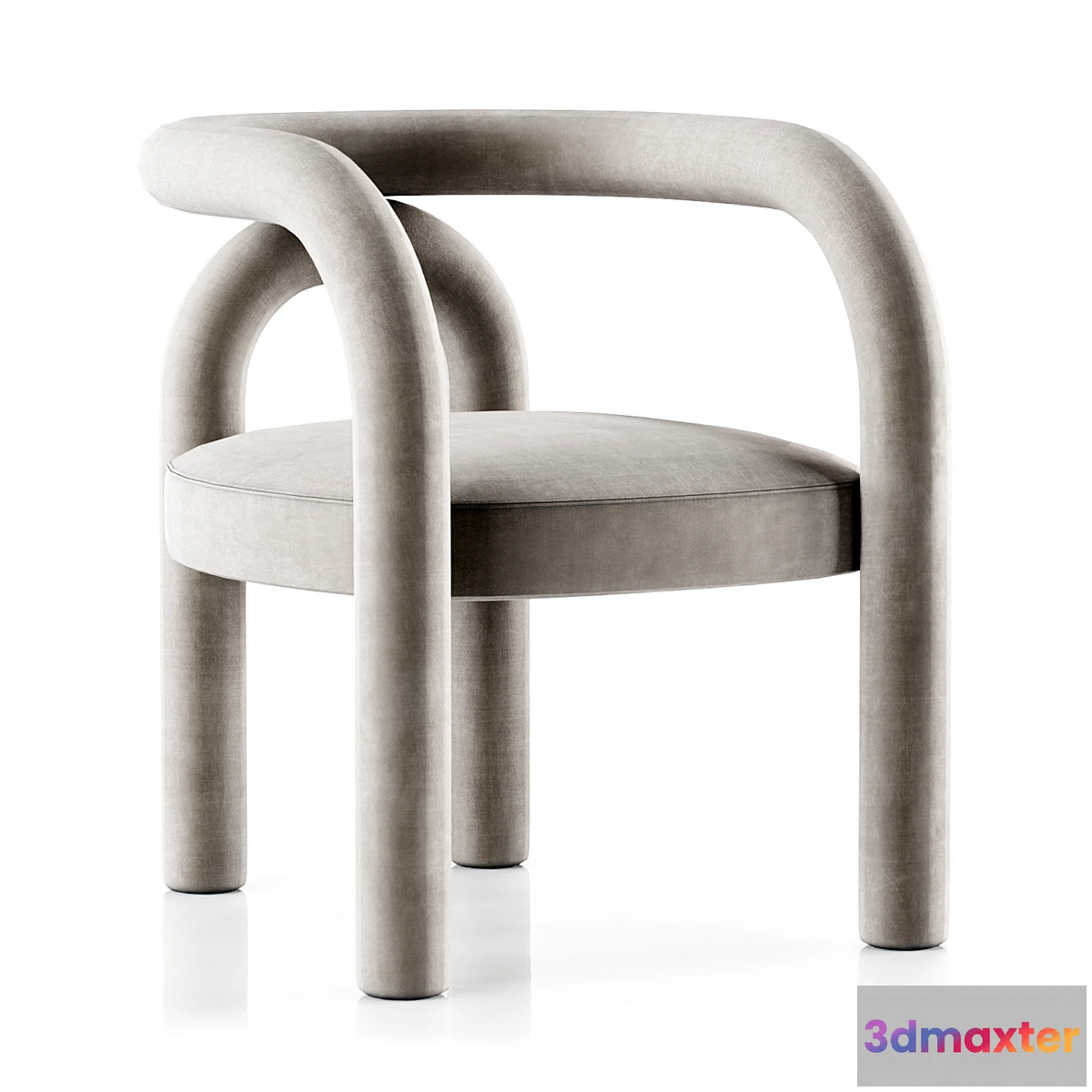 781718 - Open Back Chair by Litfad - No.2