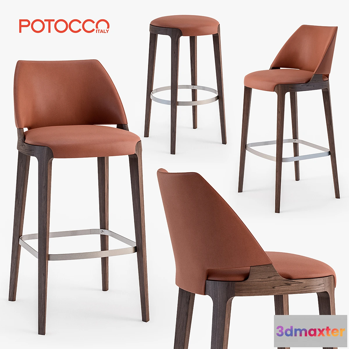 781726 - Potocco Velis barstool