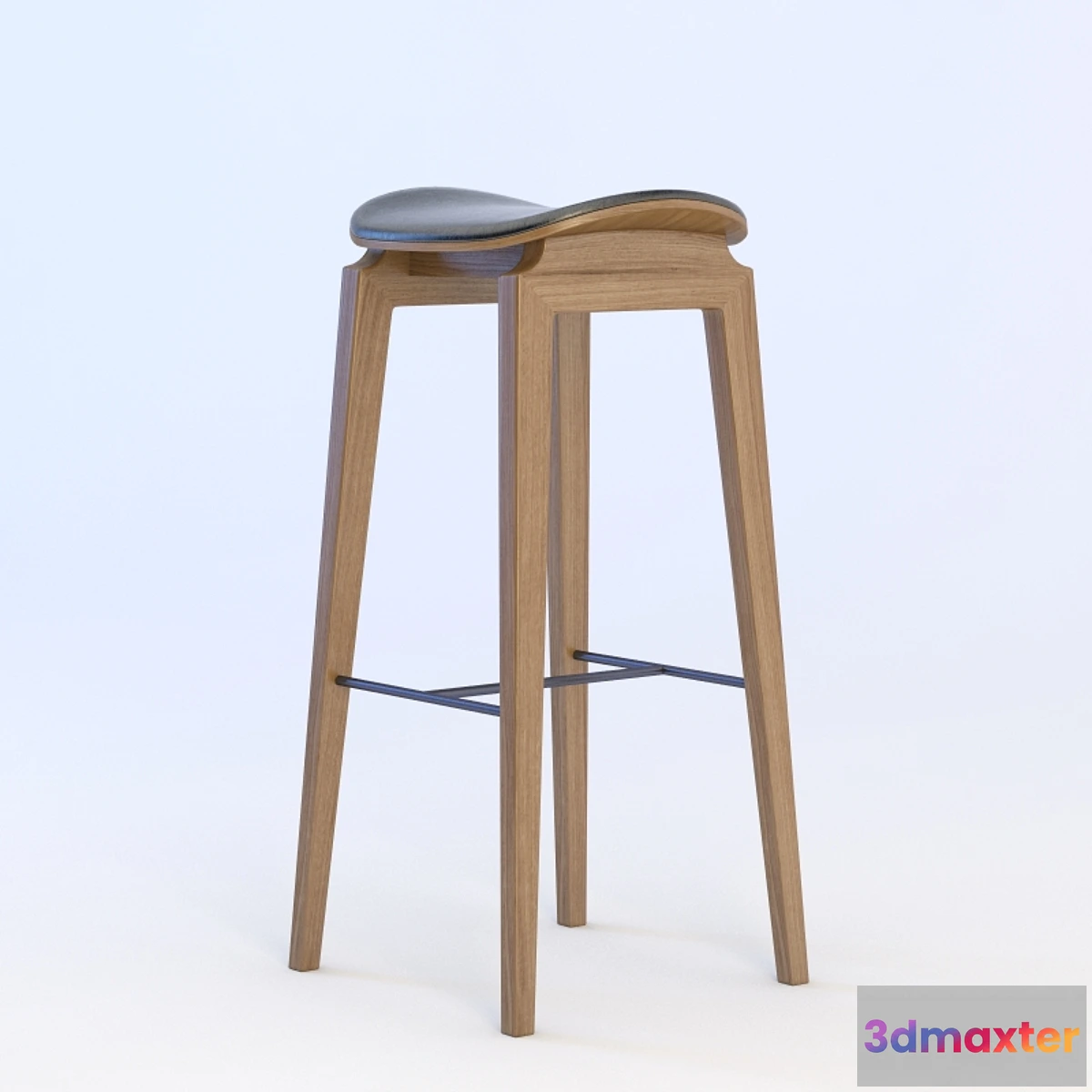 795256 - NY11 Bar Chair Walnut Leather - No.2