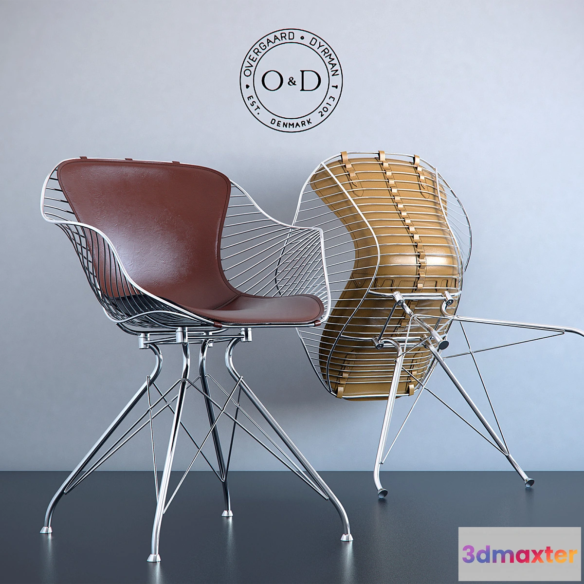 795544 - OVERGAARD ​​& DYRMAN Wire Dining Chair - No.2