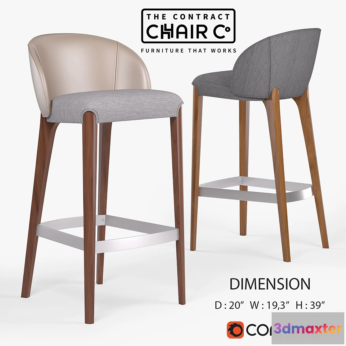 795640 - BELLEVUE BARSTOOL - No.2