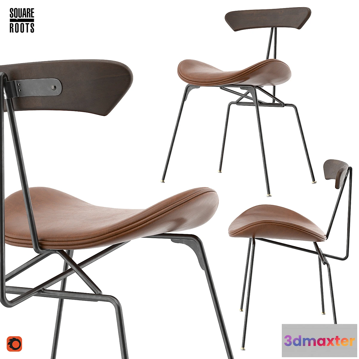 817476 - Squareroots LAMB Chair