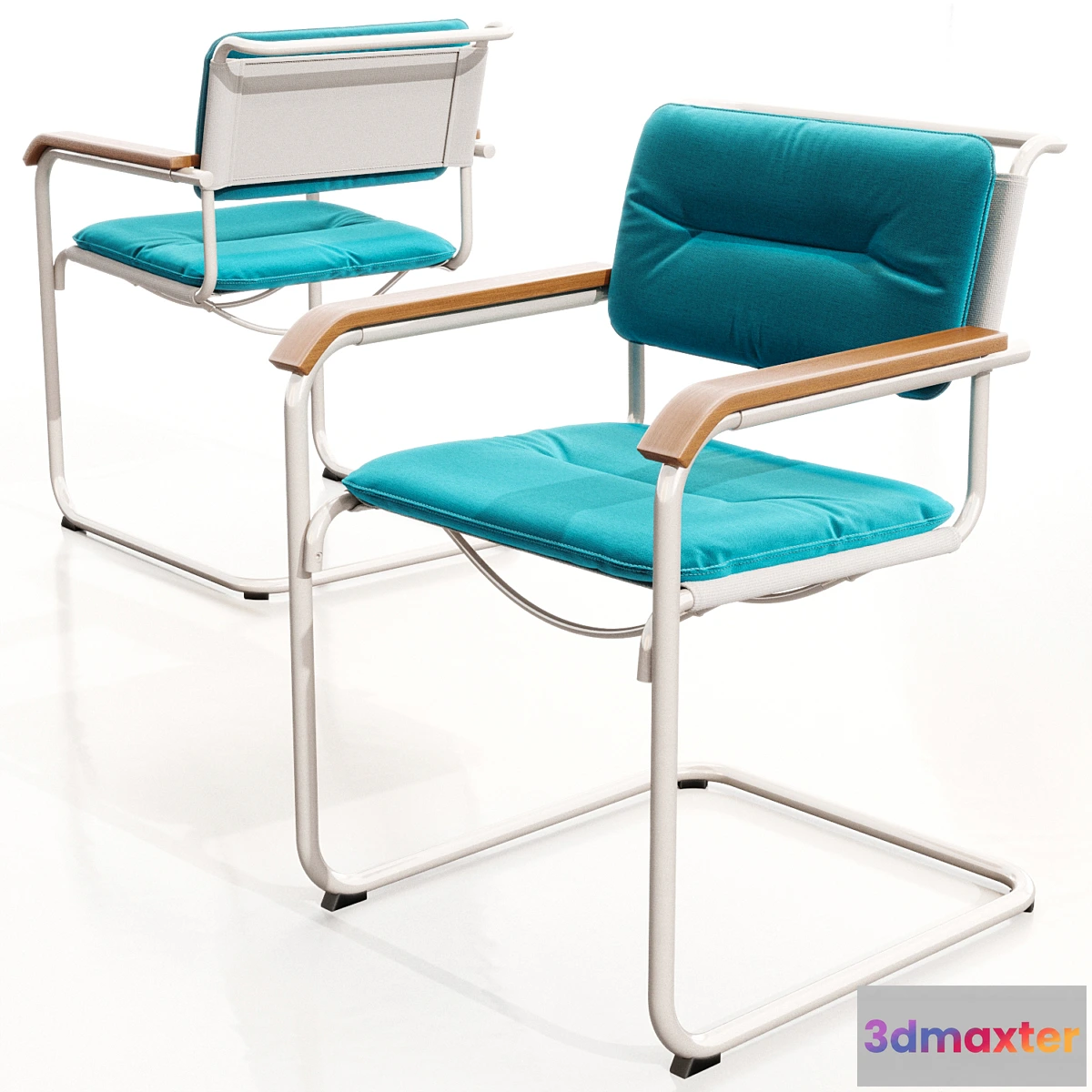 817618 - Thonet S 34 N with cushion - No.2