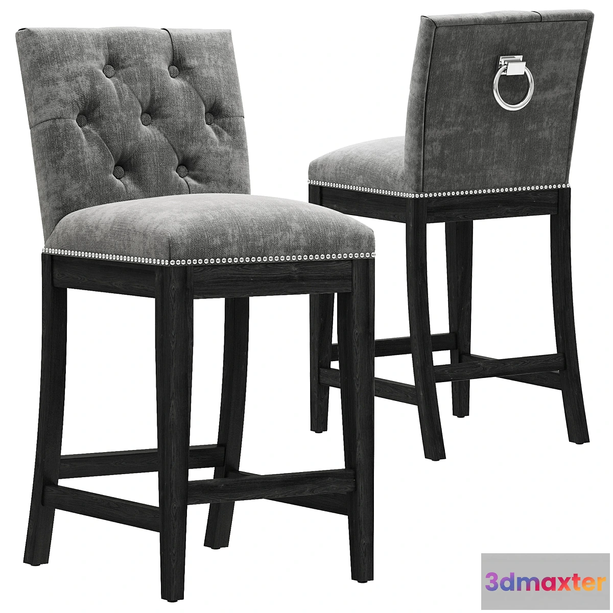 831604 - EICHHOLTZ Counter Stool Domino - No.4