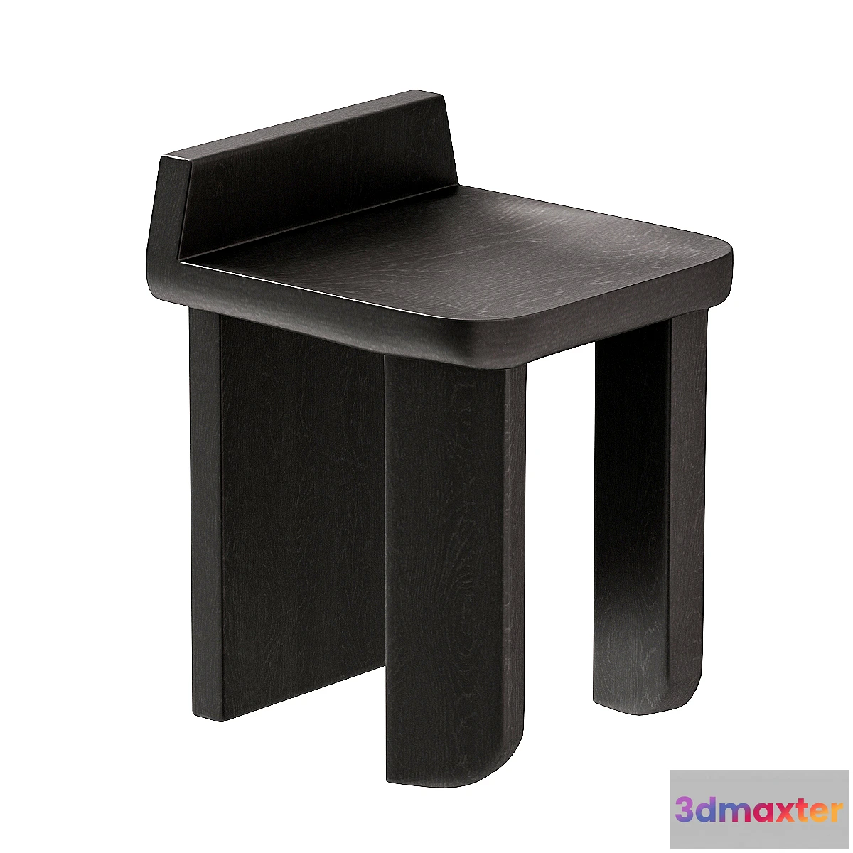 831832 - 3-leg stool La Redoute Oreus - No.4