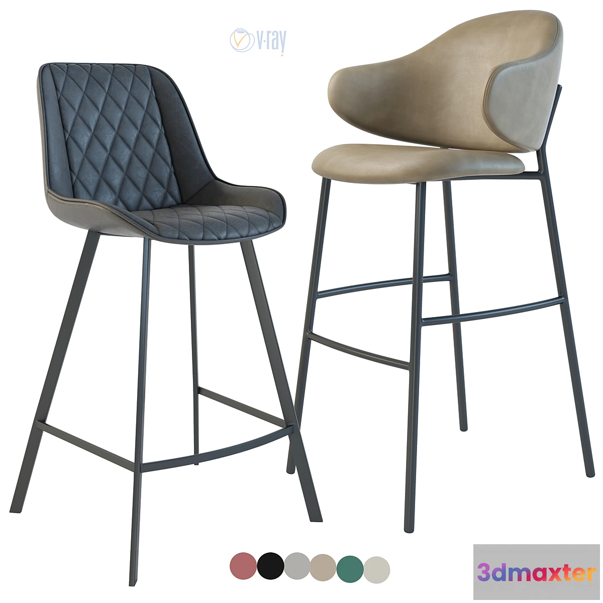 831838 - Bar Stool & Counter Stool La Forma Arian. Calligaris Holly - No.3