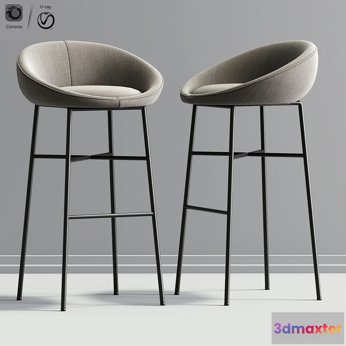 832094 - Bloom Bar Stool - No.6