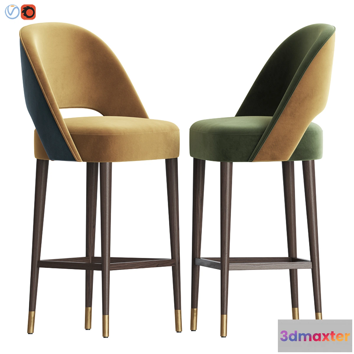 832100 - Ava Bar Stool Mambo - No.3