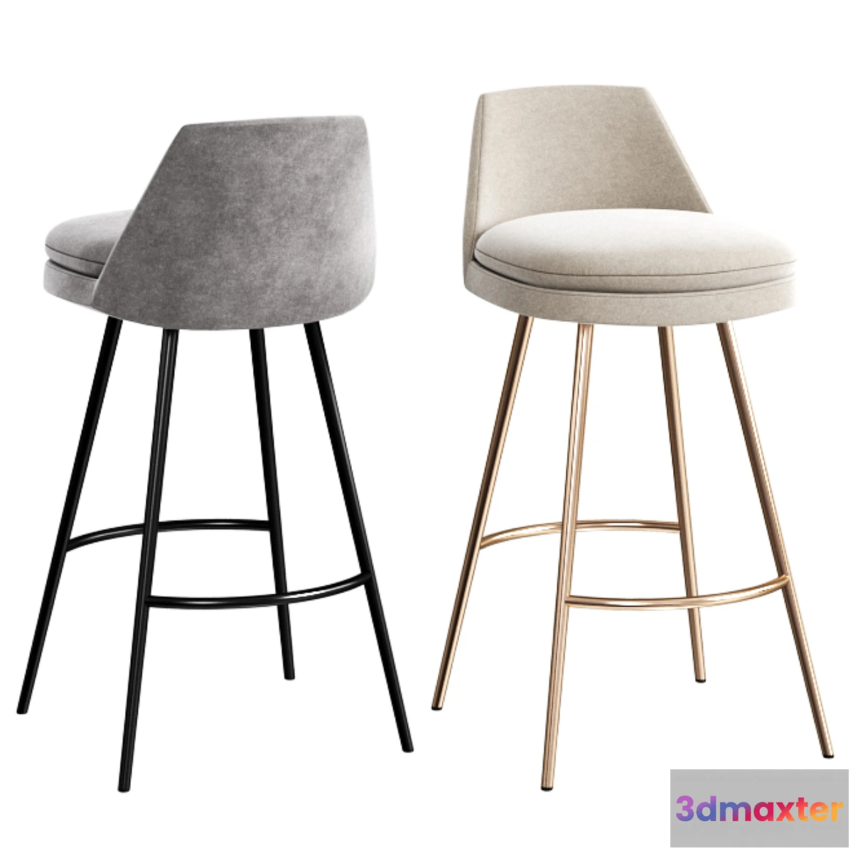 832108 - WEST ELM Finley Counter Stool - No.3