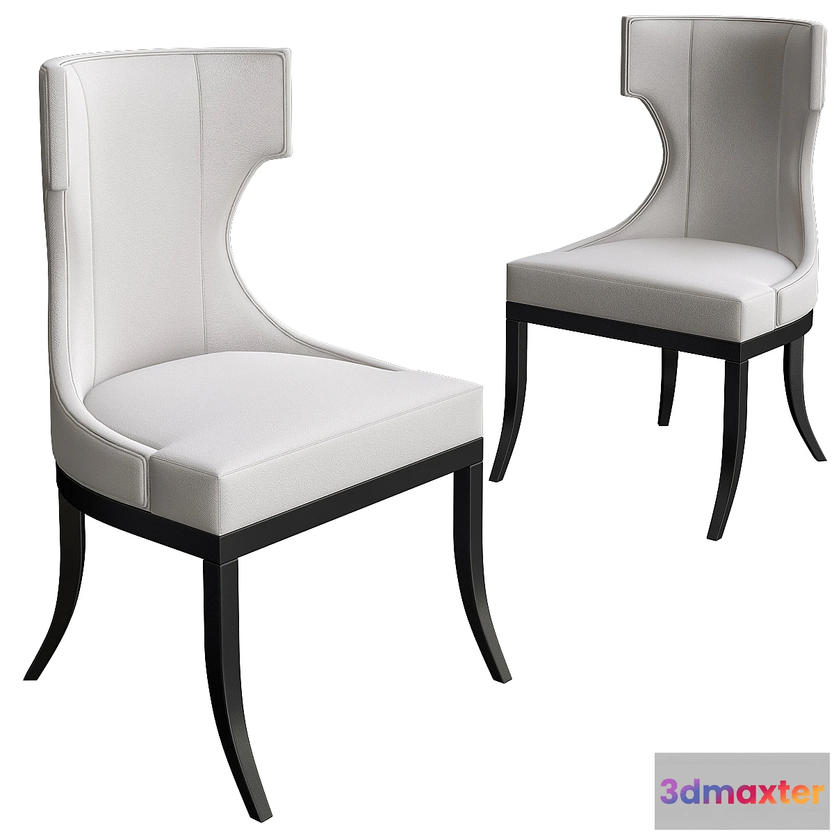 832110 - Upholstered Dining Chair Baker - No.8