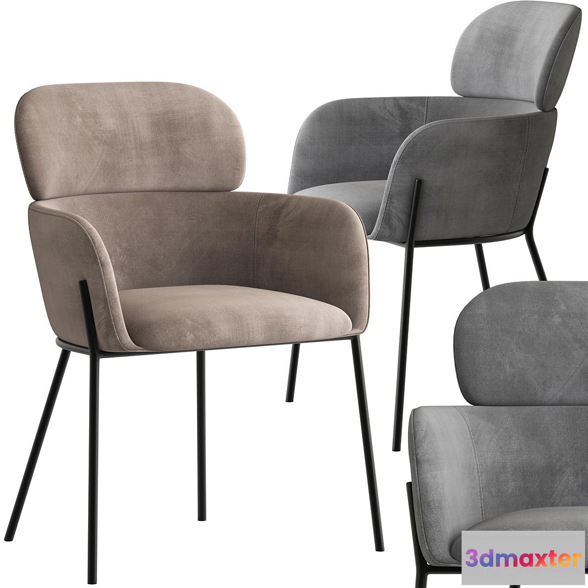 832196 - Rowland & Archibald Warrence Dining Chair - No.3