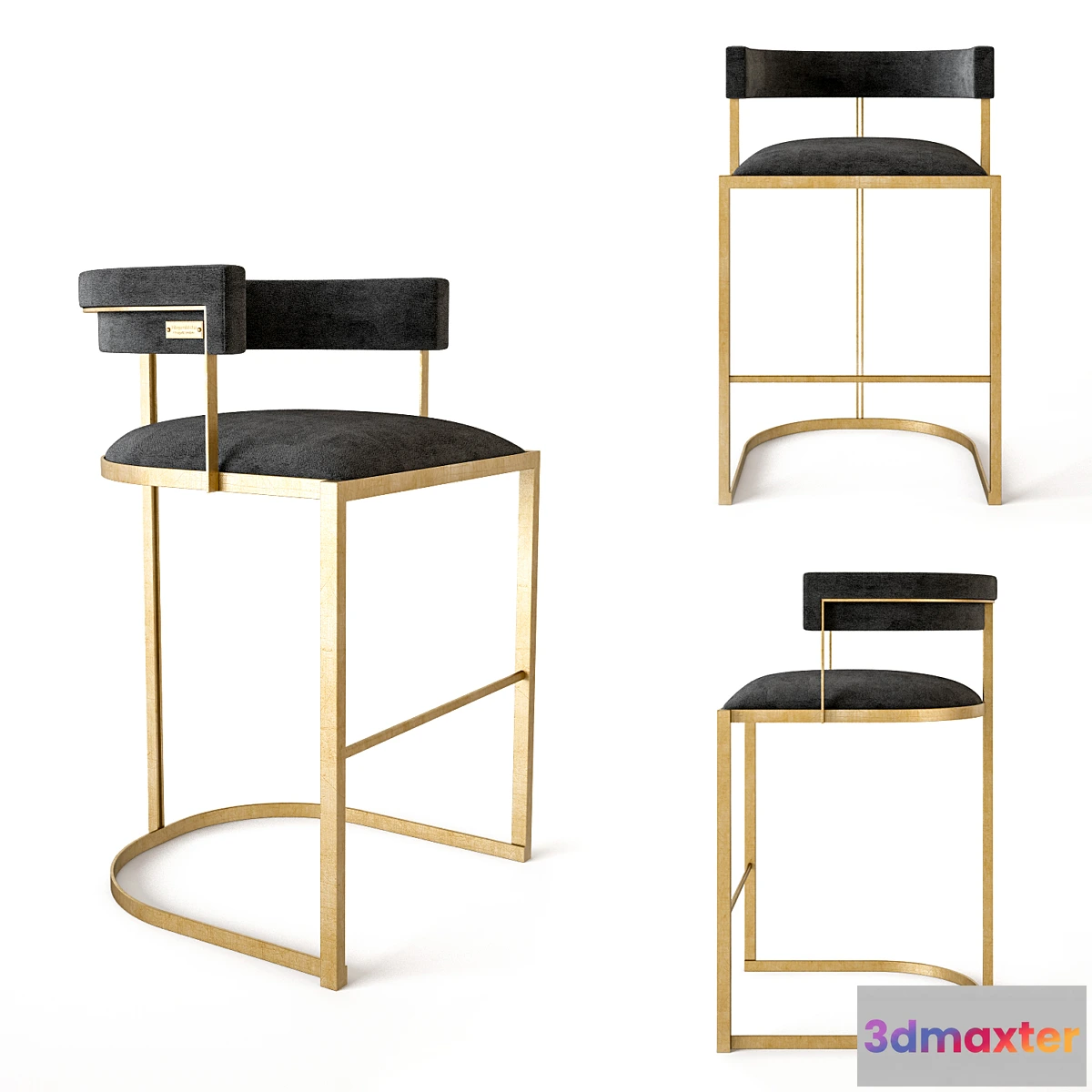 832312 - Bar Stool Fitzgerald Bar Rooma Design & Furniture - No.3
